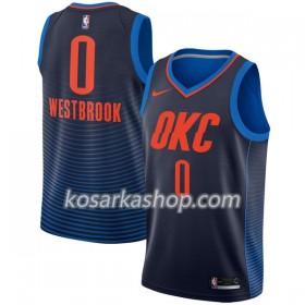 Dres Oklahoma City Thunder Russell Westbrook 0 Nike 2017-18 Navy Swingman